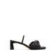 Wigoveth Women's Heeled Sandals - Black