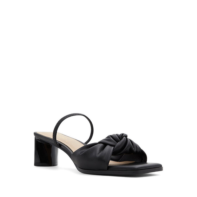 Wigoveth Women's Heeled Sandals - Black