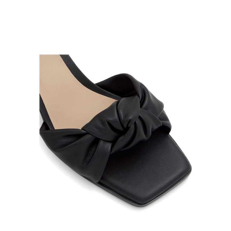 Wigoveth Women's Heeled Sandals - Black