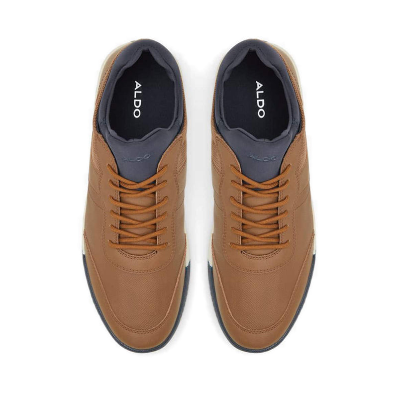 Khristopher Men's Low Top Sneakers - Cognac
