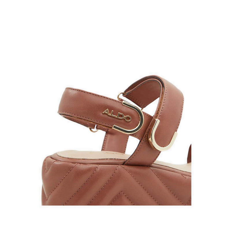 Eroellan Women's Platform Wedge Sandals - Rust