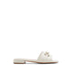 Hayhar Women's Flat Slide Sandals - White