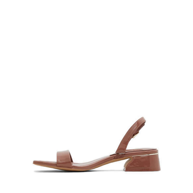 Halenia Women's Sling Back Heeled Sandals - Rust
