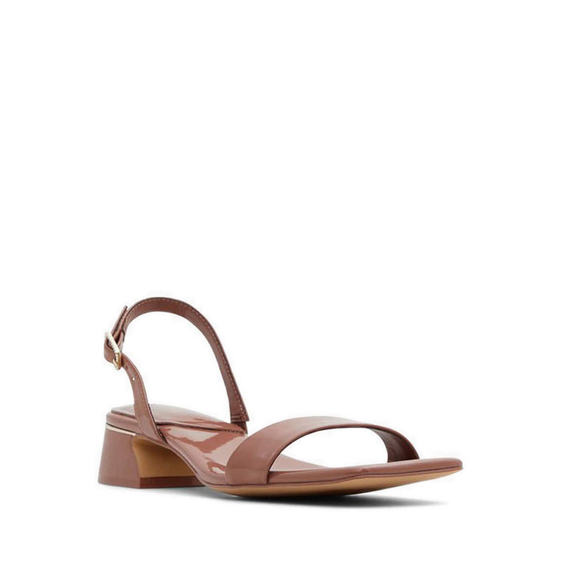 Halenia Women's Sling Back Heeled Sandals - Rust