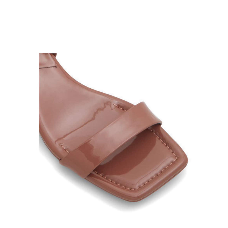 Halenia Women's Sling Back Heeled Sandals - Rust