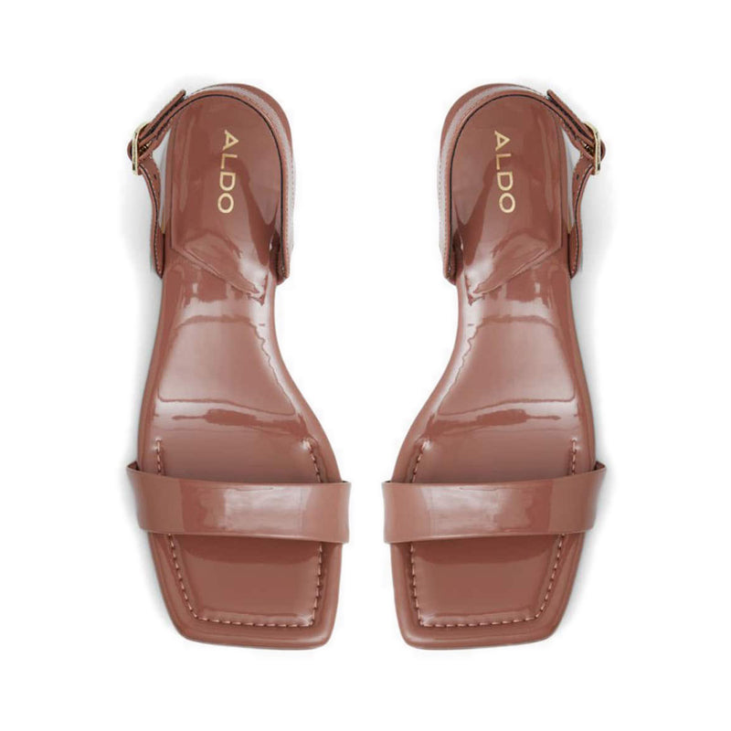 Halenia Women's Sling Back Heeled Sandals - Rust