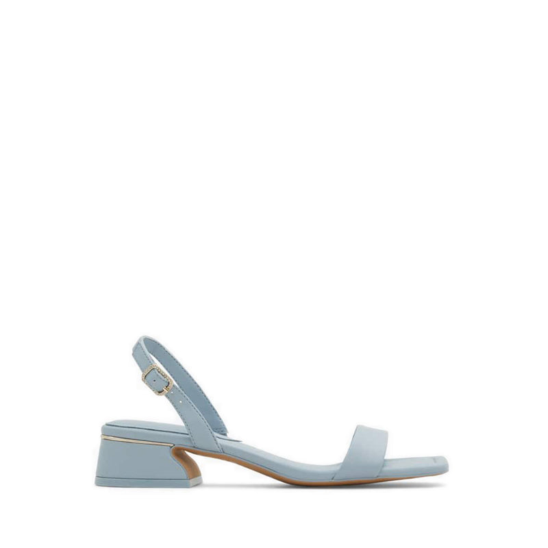 Halenia Women's Sling Back Heeled Sandals - Light Blue