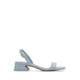 Halenia Women's Sling Back Heeled Sandals - Light Blue