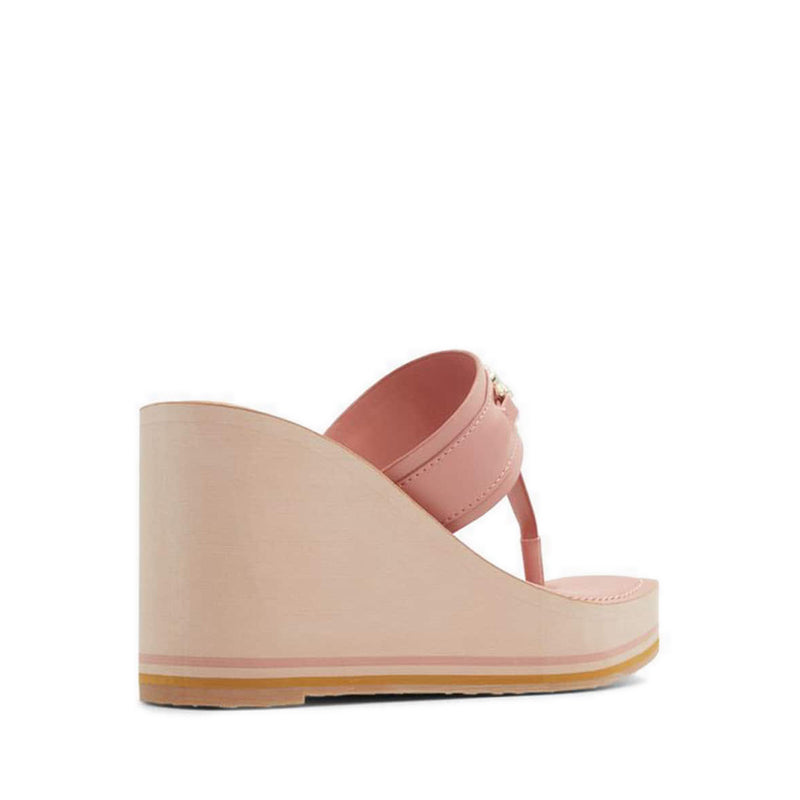 Ibaraki Women's Wedge Heel Beach Sandals - Bright Pink