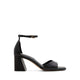 ALDO SAFDIE HEELED SANDALS - BLACK