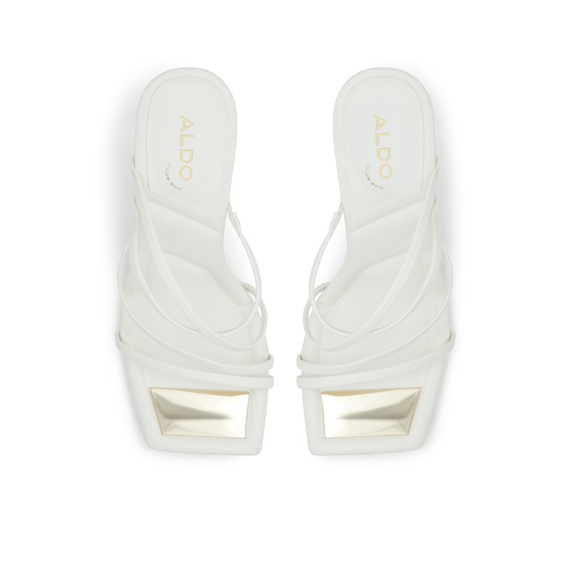 Aviah Women's Heels - White