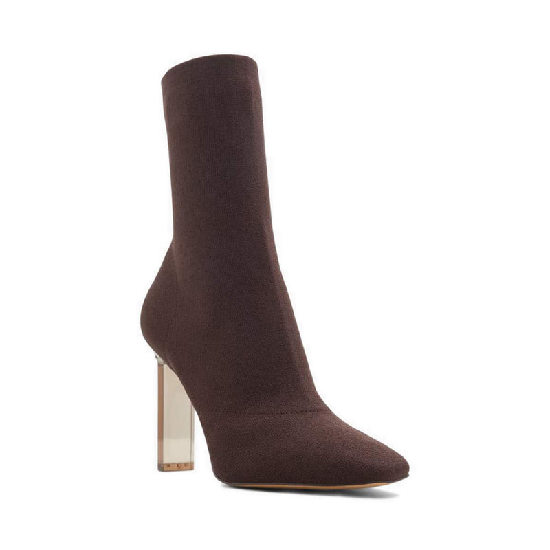 Ovieda Women's Pull On Ankle Boots - Dark Brown