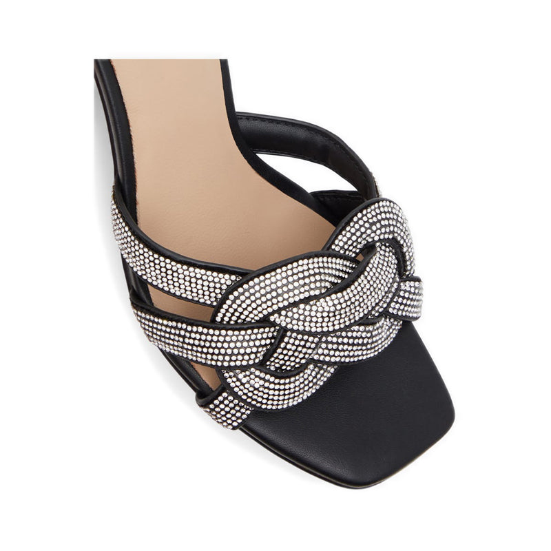 Grandly Women's Heeled Sandals - Black
