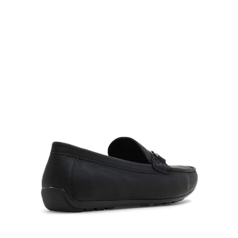 Fangio Men's Slip On Driving Shoe - Black