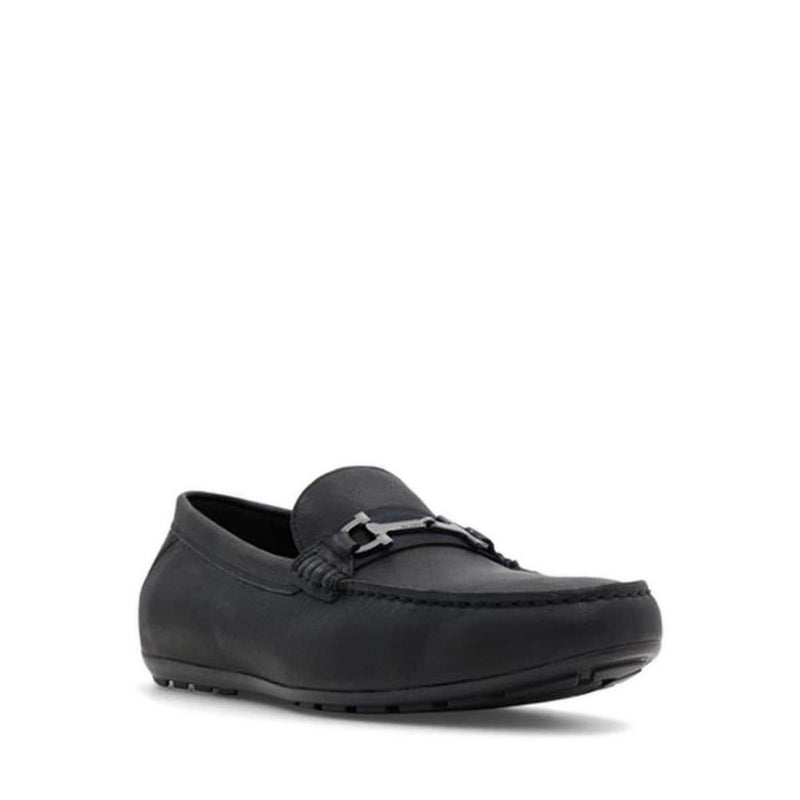 Fangio Men's Slip On Driving Shoe - Black