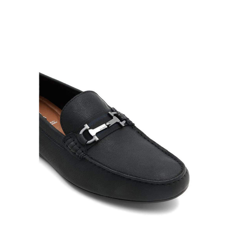 Fangio Men's Slip On Driving Shoe - Black