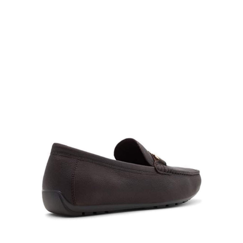 Fangio Men's Slip On Driving Shoe - Dark Brown