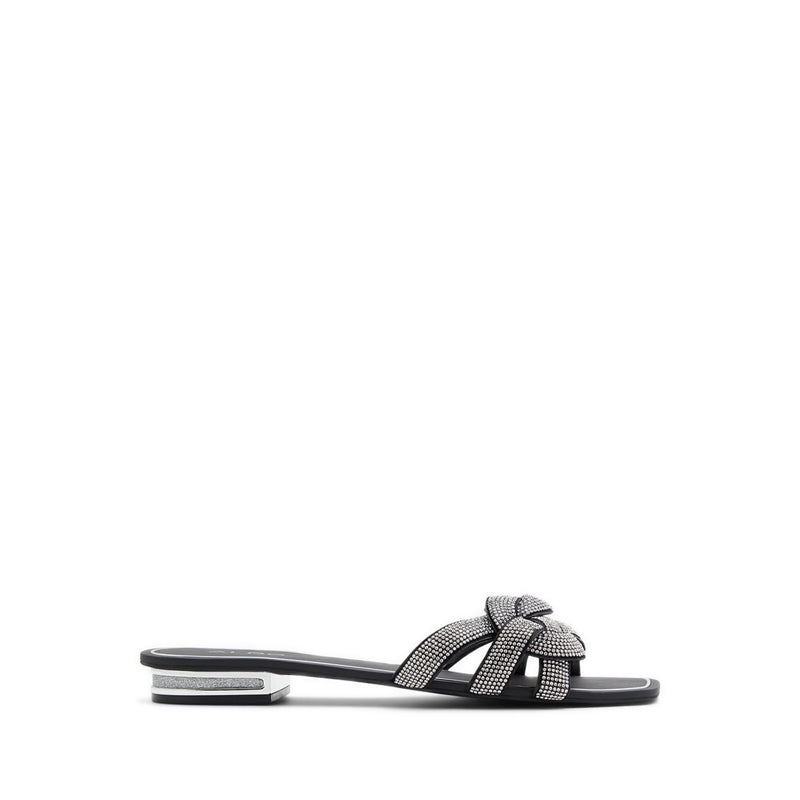Tydeus Women's Flat Sandals - Black
