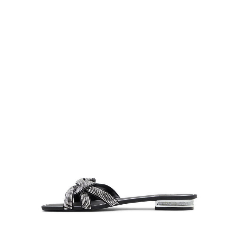 Tydeus Women's Flat Sandals - Black