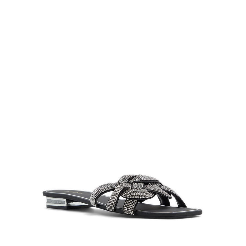 Tydeus Women's Flat Sandals - Black