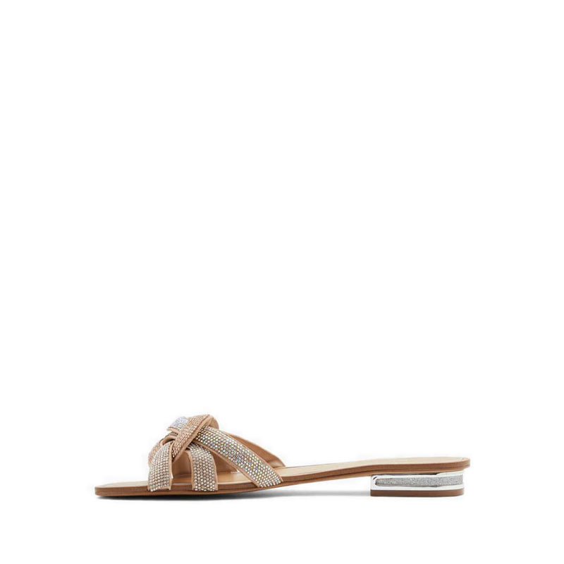 Tydeus Women's Flat Sandals - Rose Gold