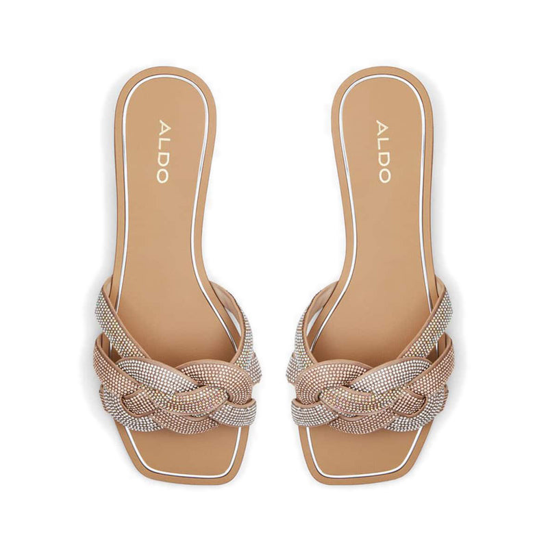 Tydeus Women's Flat Sandals - Rose Gold