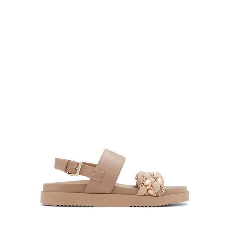 Yboha Women's Flat Sandals - Rose Gold