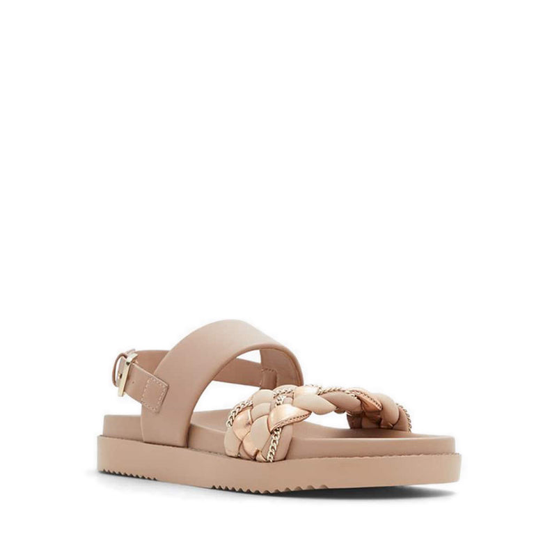 Yboha Women's Flat Sandals - Rose Gold