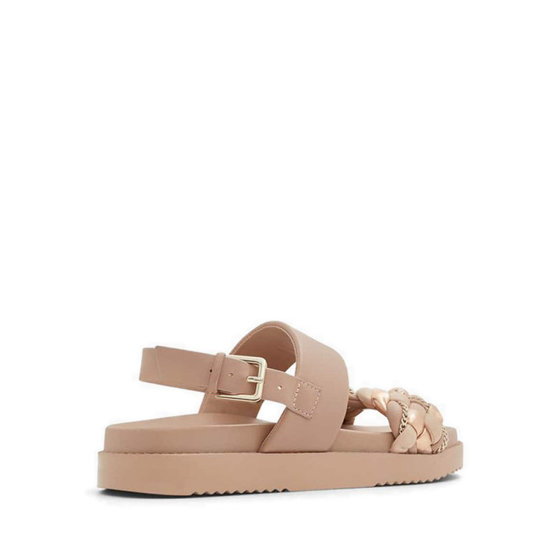 Yboha Women's Flat Sandals - Rose Gold