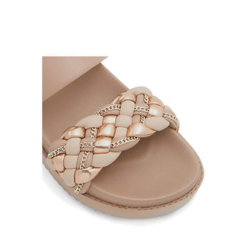 Yboha Women's Flat Sandals - Rose Gold
