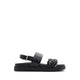 Yboha Women's Flat Sandals - Black
