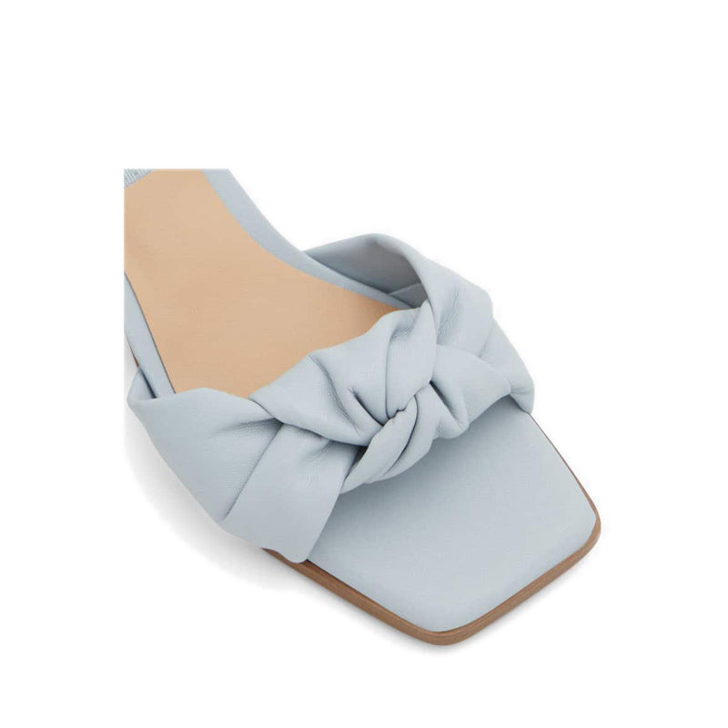 Wigoveth Women's Heeled Sandals - Light Blue