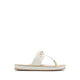 Yerral Women's Flat Beach Sandals - White