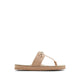 Yerral Women's Flat Beach Sandals - Bone