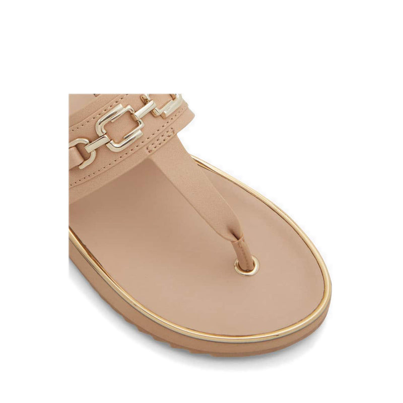 Yerral Women's Flat Beach Sandals - Bone