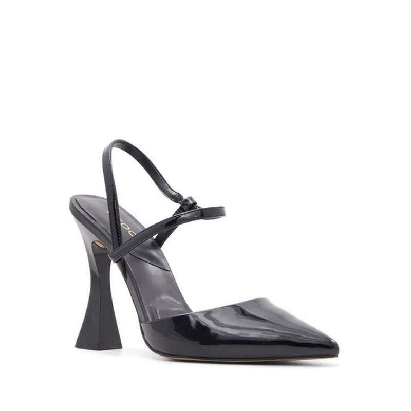 Zaha Women's Sling Back High Heel - Black