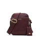 Sergio Men's Cross Body Bag - Dark Red