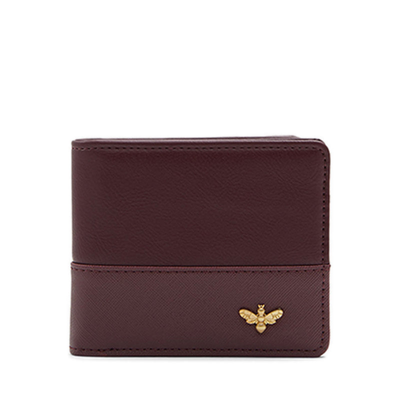 Matteo Men's Wallet - Dark Red