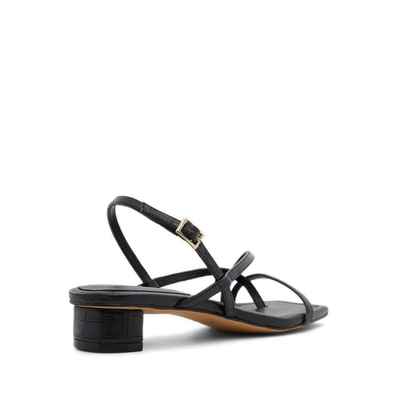 Darelle Women's Strappy Heeled Sandals - Black