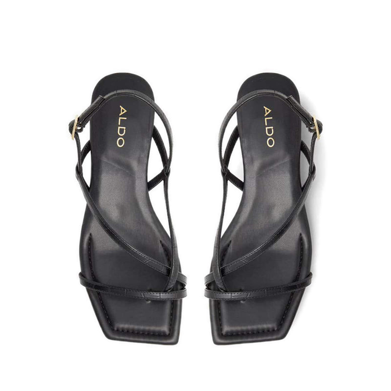 Darelle Women's Strappy Heeled Sandals - Black