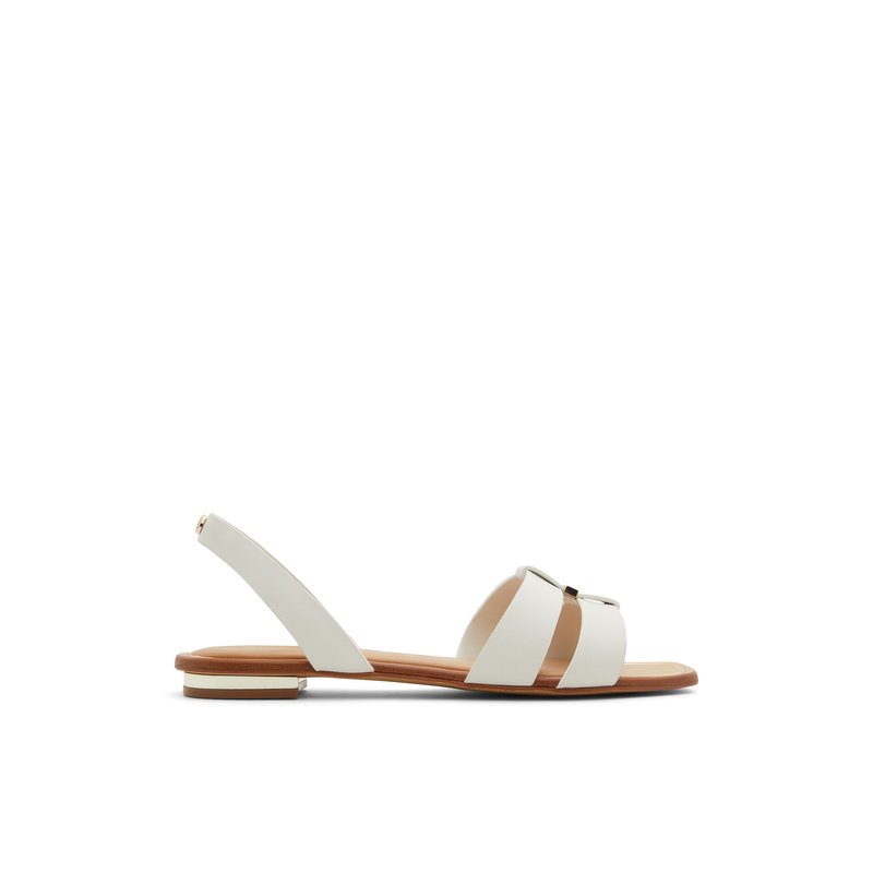 Balera Flat Sandals - White