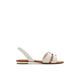 Balera Flat Sandals - White