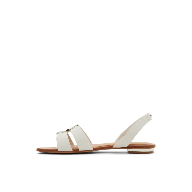 Balera Flat Sandals - White