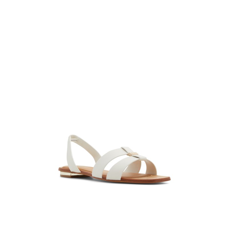 Balera Flat Sandals - White