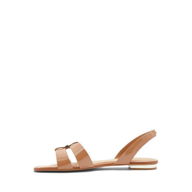 Balera Flat Sandals - Dark Beige