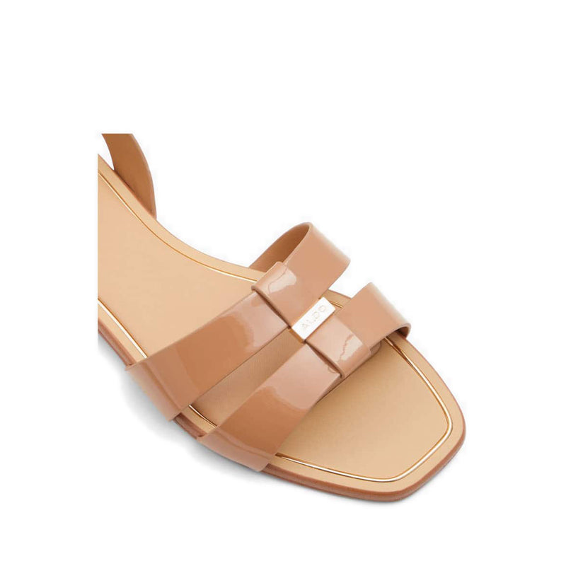Balera Flat Sandals - Dark Beige