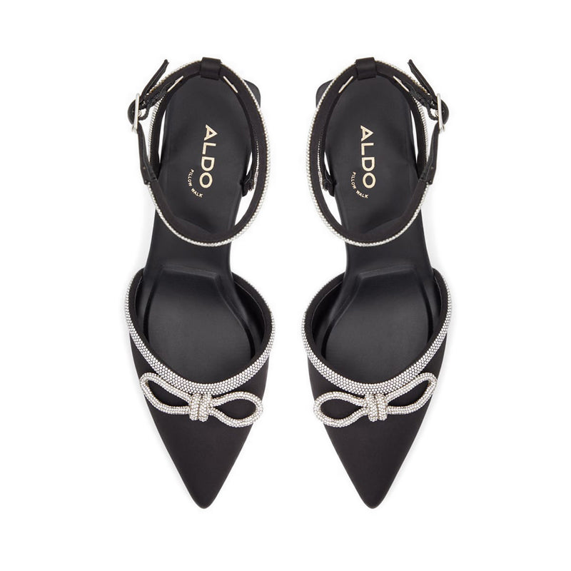 Papiona Women's Heeled Shoes - Black