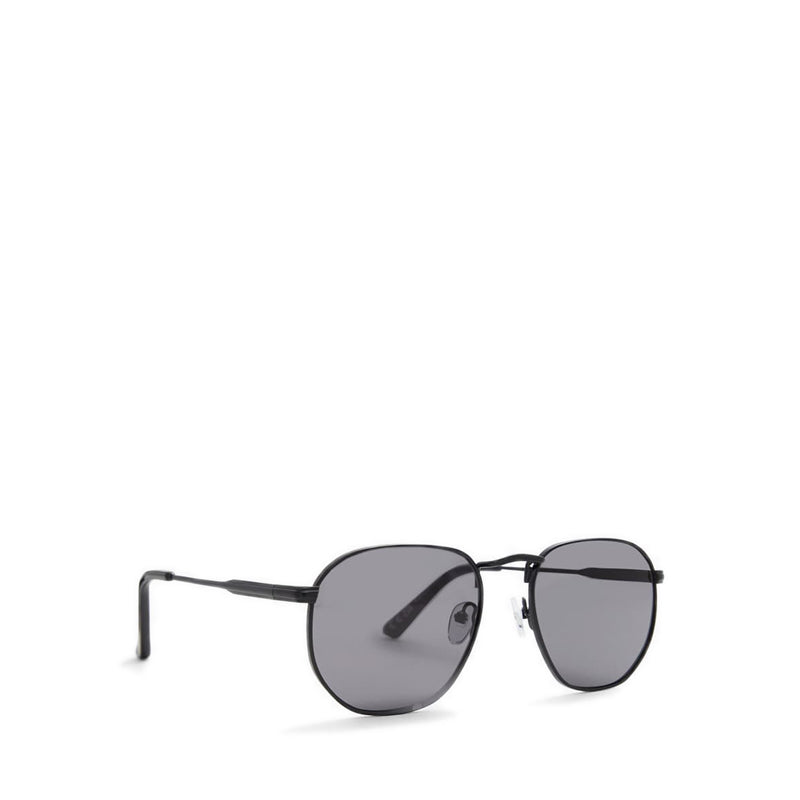 Glorennor Men Round Sunglasses - Black