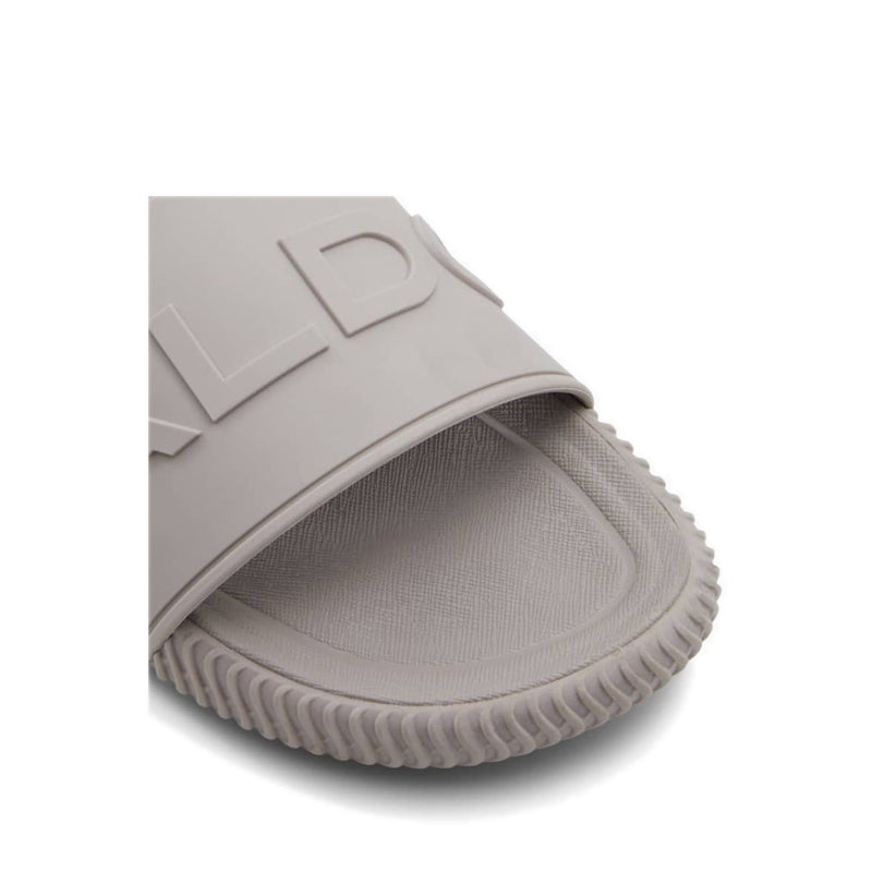 Poolslide Men's Flat Sandals - Open Grey