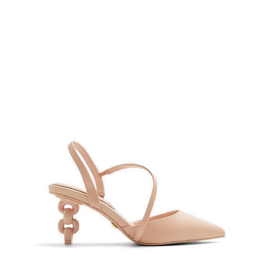 Selda Women's Slingback Heeled Shoes - Baby Pink